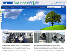 Tablet Screenshot of hydrosolutions.com